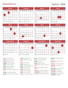 Calendario 2025